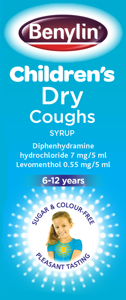 Children' Dry Cough syrup 6-12 years 125ml