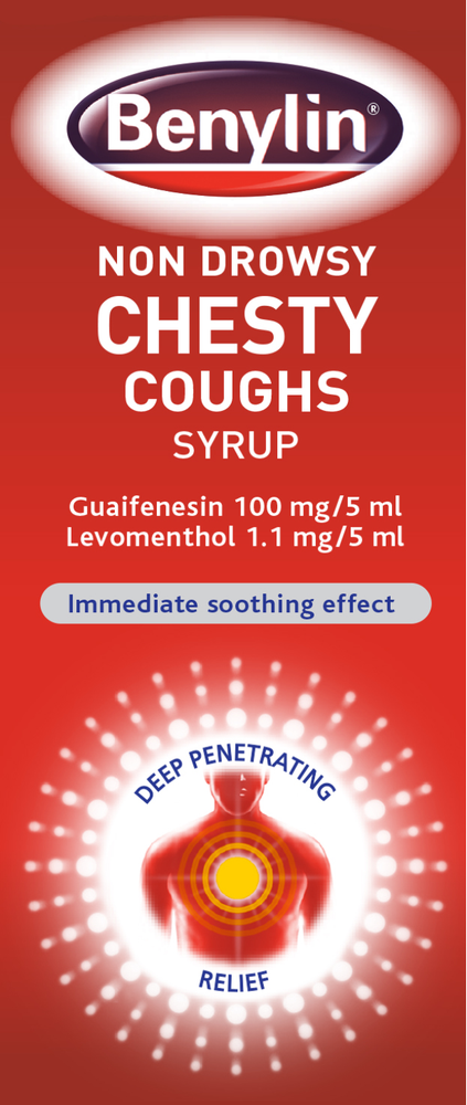 Non-Drowsy Chesty Coughs syrup 125ml