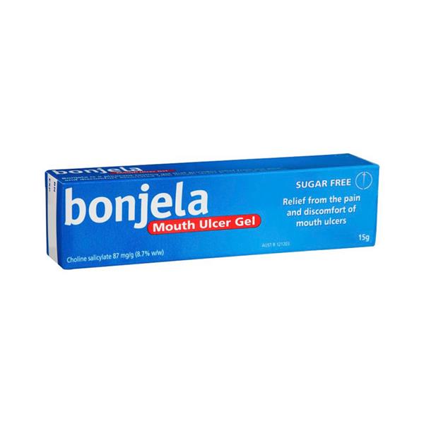 Bonjela Gel 15g For Mouth Ulcers & Teething