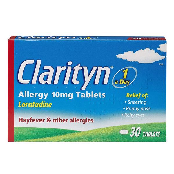 Clarityn Hayfever & allergies 30 tablets
