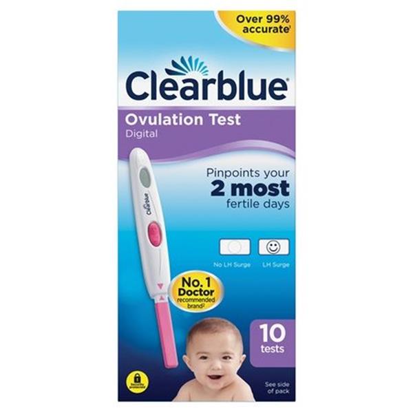 Clearblue Digital Ovulation Test - 10pk