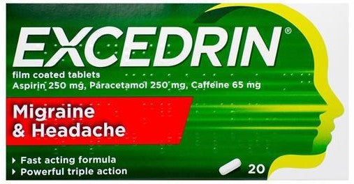Migraine & Headache Tablets 20 Tablets