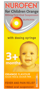 For Children 3+ Months Orange Flavour 150ml