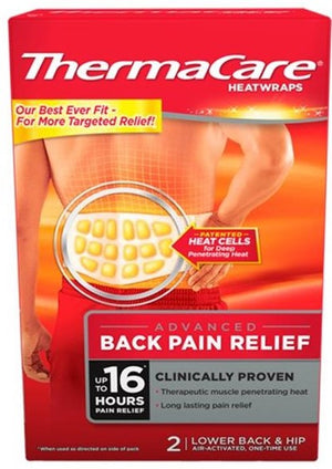 Heatwraps advanced Back Pain Relief 2pk