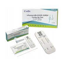 Influenza A/B + Covid-19 / RSV Combo AG Test -1pk