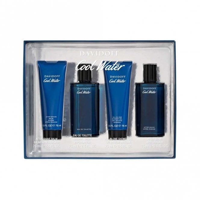 Cool Water 4 Piece Gift Set