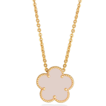 Le Fleur Collection Pink Pendant Yellow Gold