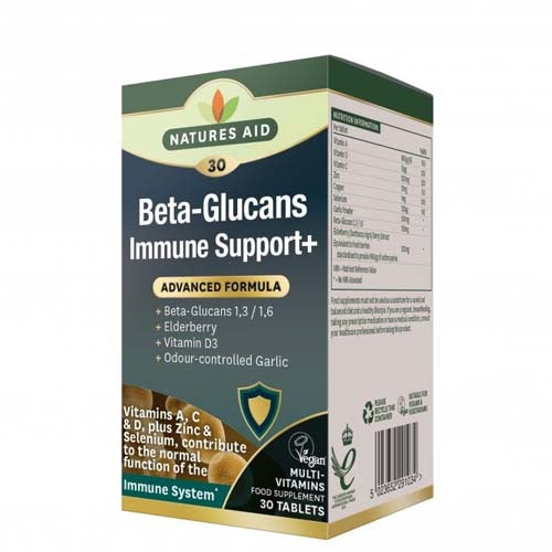 Beta-Glucans Immune Support+ 30Tabs