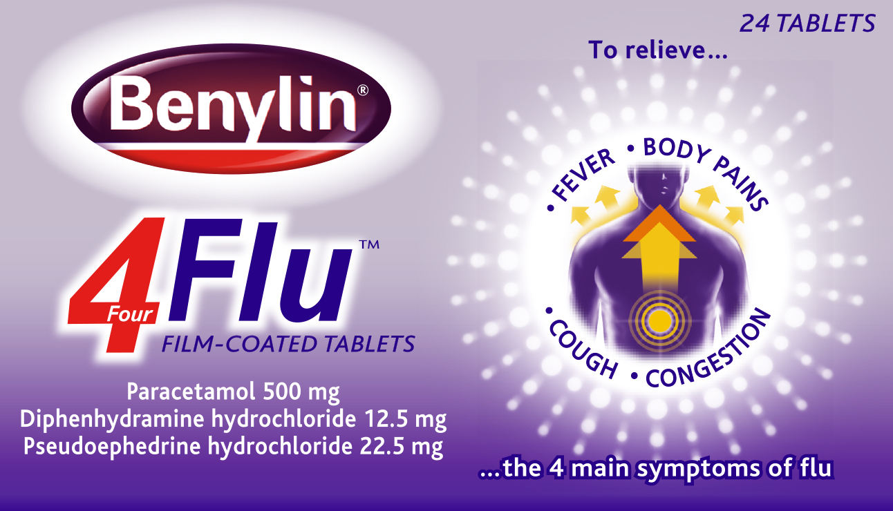 Four Flu 24 tablets – Aherns Pharmacy