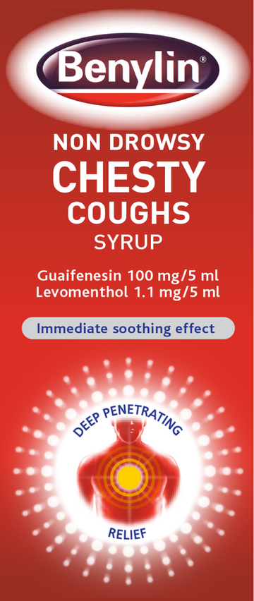 Non-Drowsy Chesty Coughs syrup 125ml