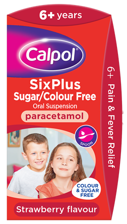 6+ Years Strawberry Flavour sugar free 140ml