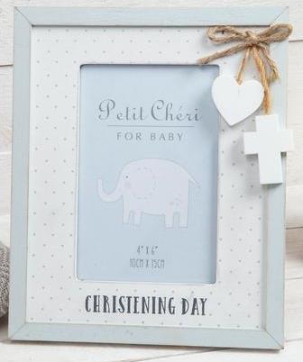 Aherns Pharmacy Christening Day Frame