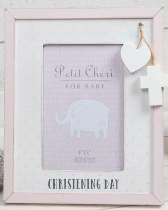 Aherns Pharmacy Christening Day Frame