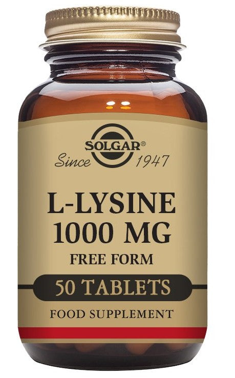 L-lysine 1000mg 50 capsules