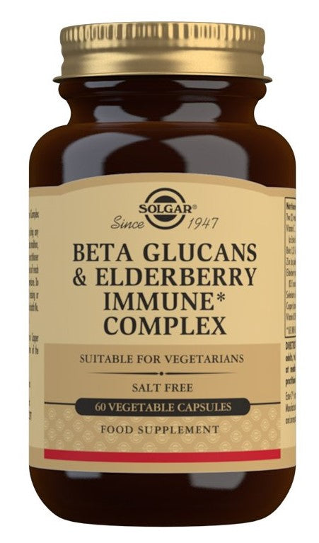 Beta Glucans & Elderberry Immune Complex 60 capsules