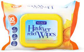 Aherns Pharmacy Hayfever wipes