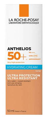 
                
                    Load image into Gallery viewer, Anthelios Tinted Hydrating Cream SPF 50+ 50ml
                
            