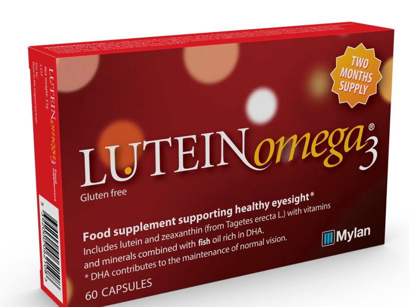 Lutein Omega 3 Healthy Eyesight Supplement 60 capsules