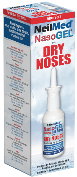 Nasogel Drip Free Gel Spray for dry noses 30ml