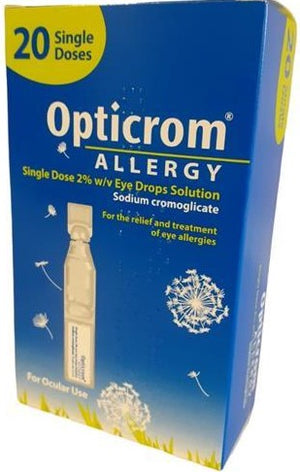 Allergy eye drops solution 20 single doses