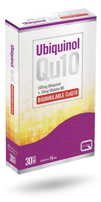 Ubiquinol & Vitamin B6 Coq10 30 tablets