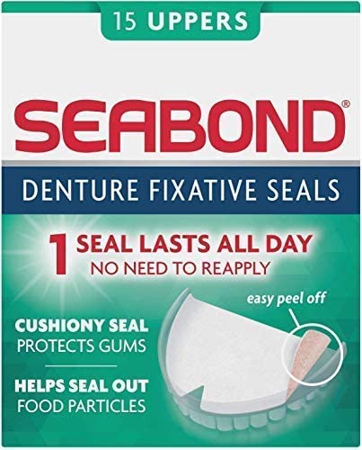 Seabond Denture Fixative Uppers 15 seals