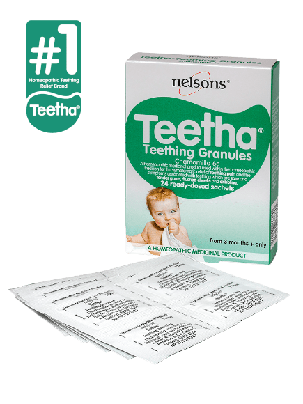 
                
                    Load image into Gallery viewer, Teetha Teething Granules Homepathic 24 Sachets
                
            