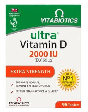 
                
                    Load image into Gallery viewer, Aherns Pharmacy Vitabiotics Ultra Vitamin D 2000 IU
                
            