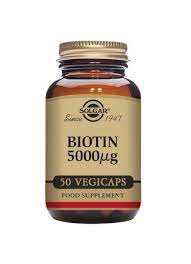 Biotin 5000mg Capsules 50pk