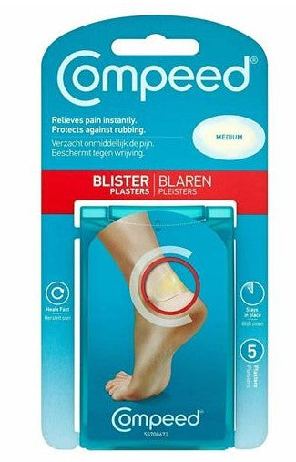 Blister Plasters Medium 5pk