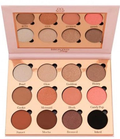 
                
                    Load image into Gallery viewer, Bronzed Honey Eyeshadow Palette
                
            