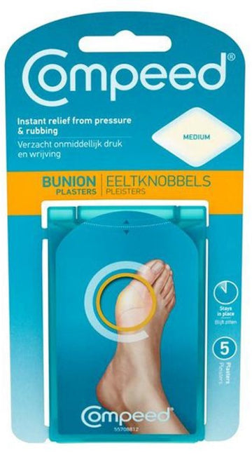 Bunion Plasters Medium 5pk