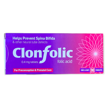 Clonfolic 0.4mg Tablets 98