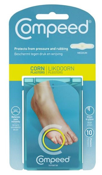 Corn Plasters Medium 10pk
