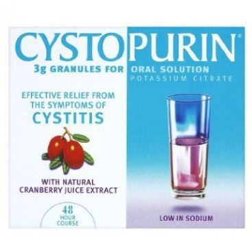 Relief From Cystitis 6 Sachet Cranberry Flavour