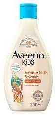 aveeno kids bubble bath and wash