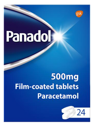 
                
                    Load image into Gallery viewer, Paracetamol 500mg 24 Tablets
                
            