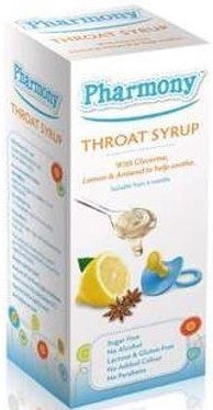 Soothing Throat Syrup with Natural Lemon oil 100ml