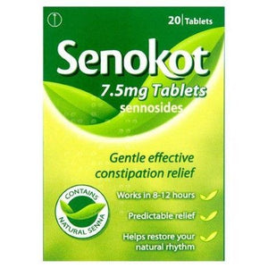 Senokot 20 tablets