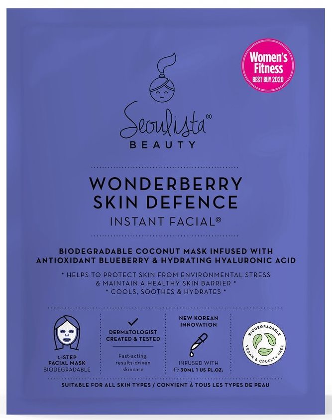 
                
                    Load image into Gallery viewer, Wonderberry Skin Defence Instant Facial Mask 30ml
                
            