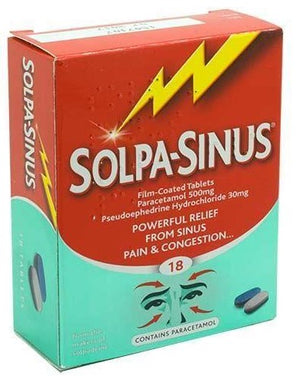 Solpa-Sinus 18 tablets