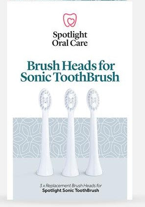 Sonic Toothbrush 3 Replacement Brush Heads