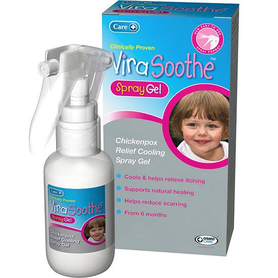 Chickenpox relief cooling spray gel 60ml